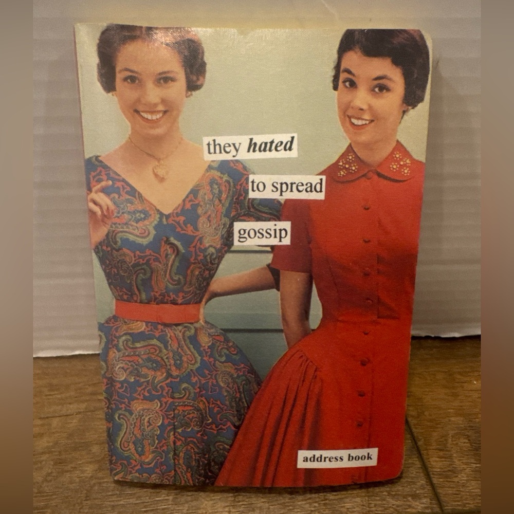 They Hated to Spread Gossip Address Book New